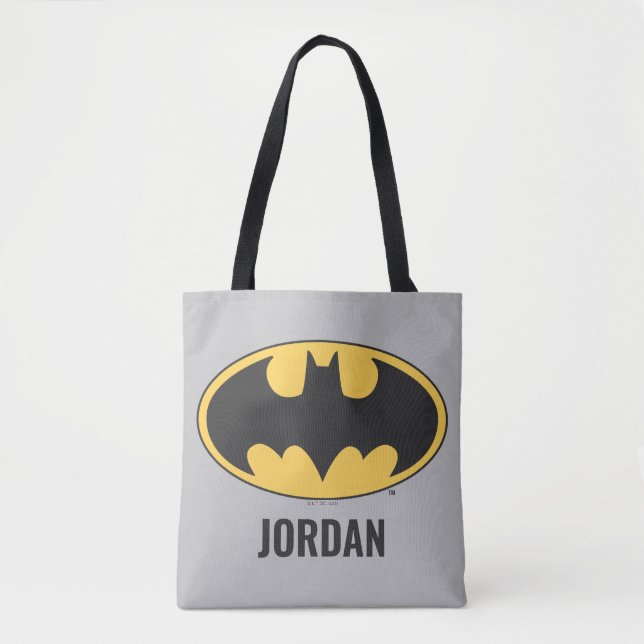 Batman Symbol | Oval Logo Tote Bag (Front)