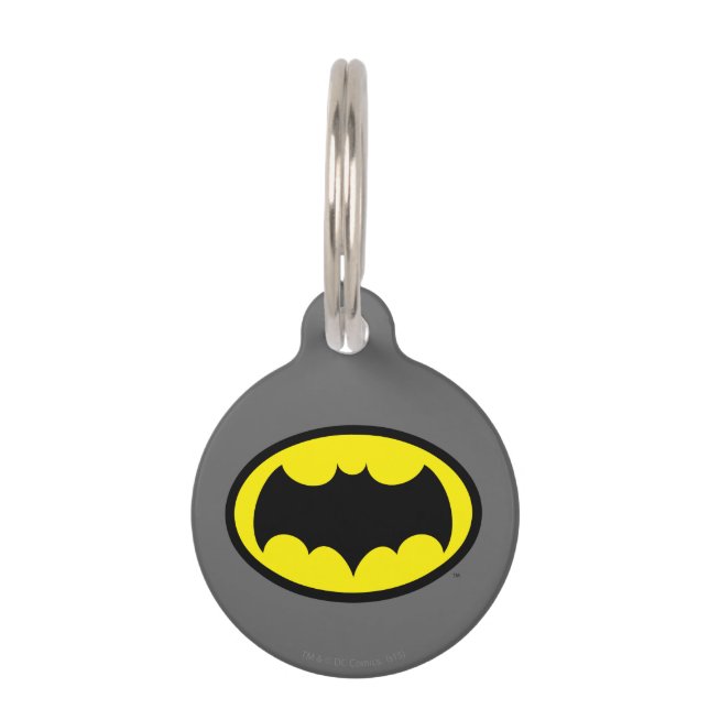 Batman Symbol Pet Tag (Front)