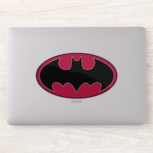 Batman Symbol | Red Black Logo (Computer)