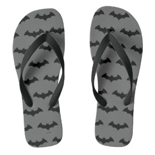 Batman Symbol   Simple Bat Silhouette Logo Jandals