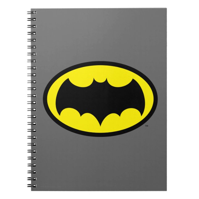 Batman Symbol Spiral Notebook (Front)