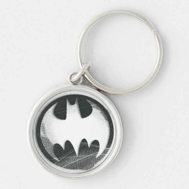 Batman Symbol | Spray Symbol Logo Key Ring (Front)