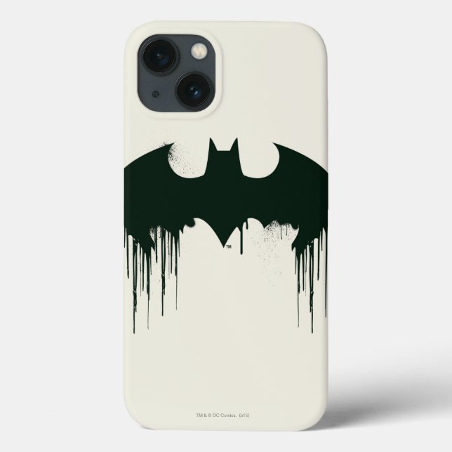 Batman Symbol | Spraypaint Logo Case-Mate iPhone Case (Back)