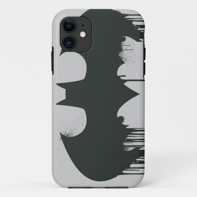 Batman Symbol | Spraypaint Logo Case-Mate iPhone Case (Back)