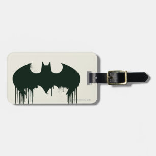 Batman Symbol Spraypaint Logo Luggage Tag