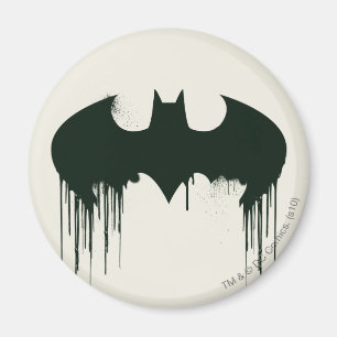 Batman Symbol Spraypaint Logo Magnet