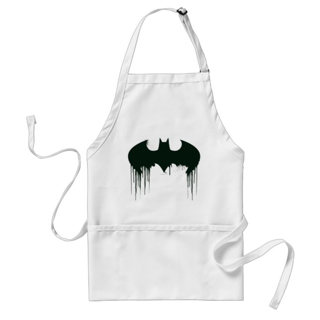 Batman Symbol | Spraypaint Logo Standard Apron (Front)