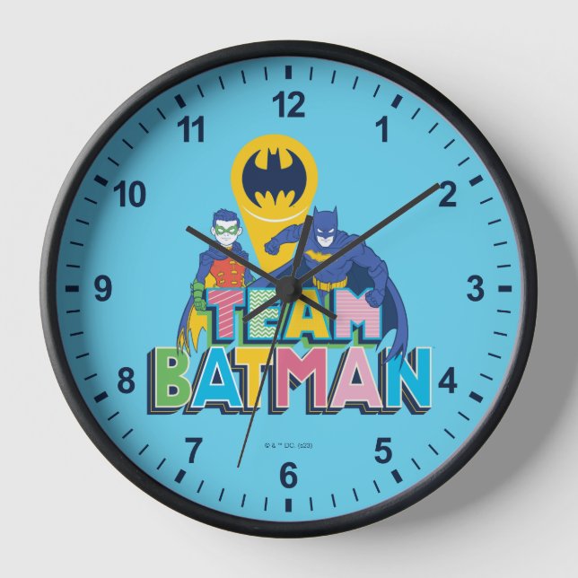 Batman | Team Batman Clock (Front)