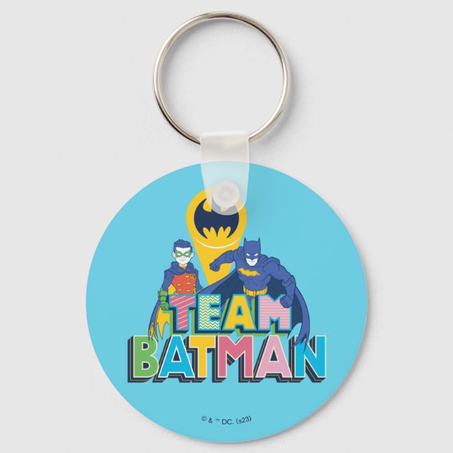 Batman | Team Batman Key Ring (Front)