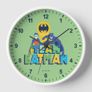 Batman   Team Batman & Robin Clock