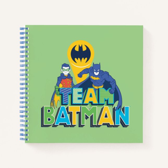 Batman | Team Batman & Robin Notebook (Front)