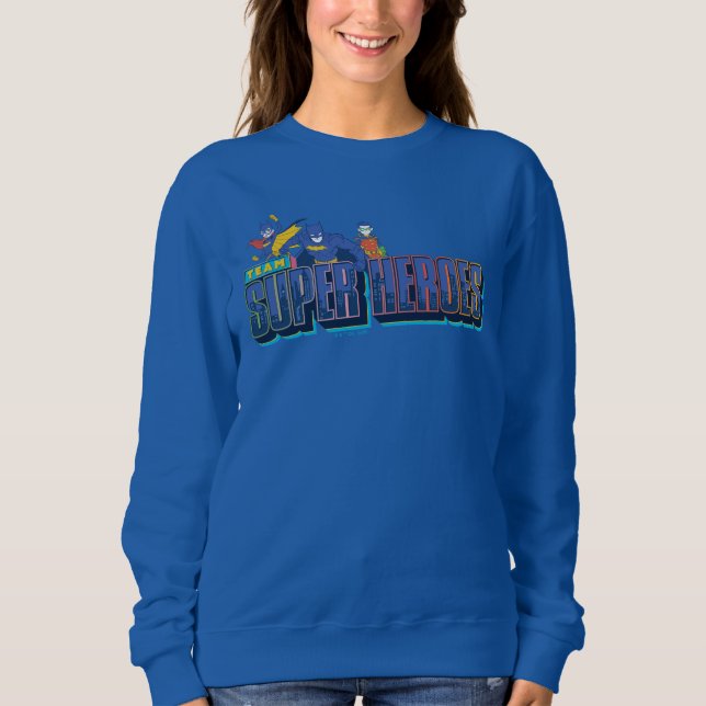 Batman | Team Super Heroes Sweatshirt (Front)