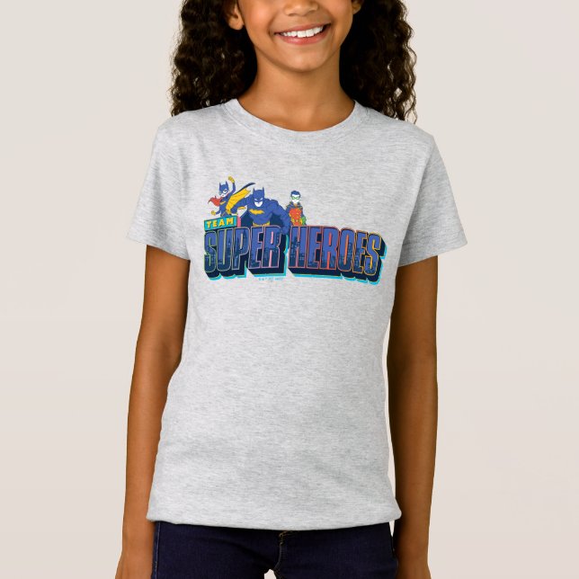 Batman | Team Super Heroes T-Shirt (Front)