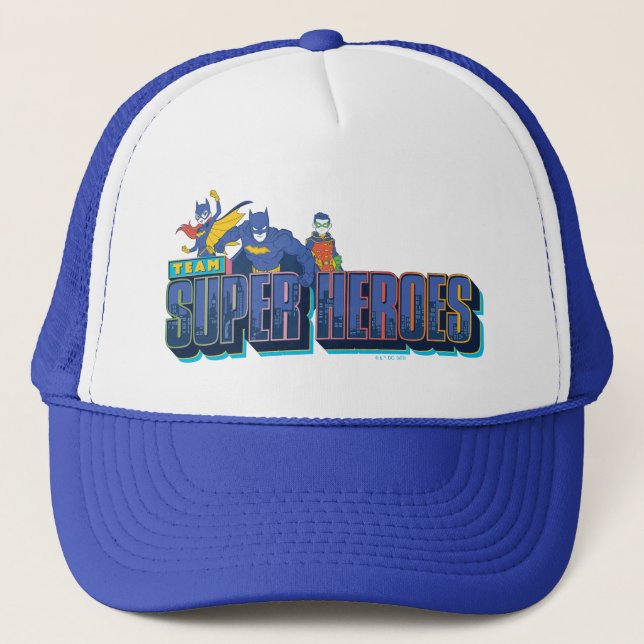 Batman | Team Super Heroes Trucker Hat (Front)
