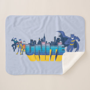 Batman UNITE Sherpa Blanket