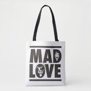 Batman Valentine   Joker & Harley - Mad Love Tote Bag