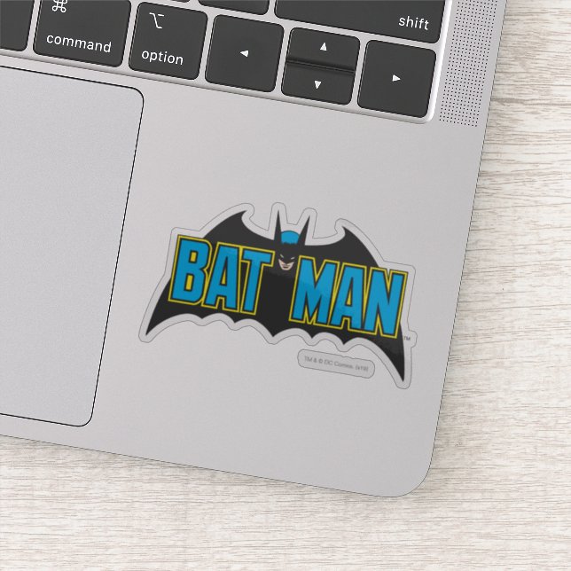 Batman | Vintage Blue Black Logo (Detail)