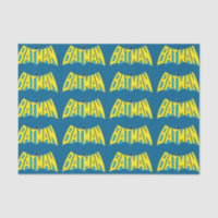 Batman | Vintage Yellow Blue Logo