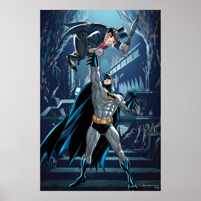 Batman vs. Penguin Poster (Front)