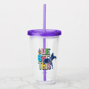Batman   We Got This Acrylic Tumbler