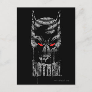 Batman With Mantra Postcard