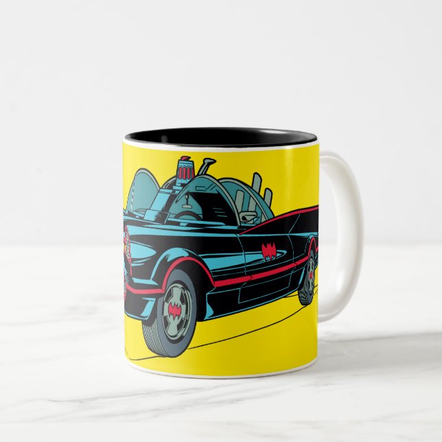 Batmobile Two-Tone Coffee Mug (Front Right)