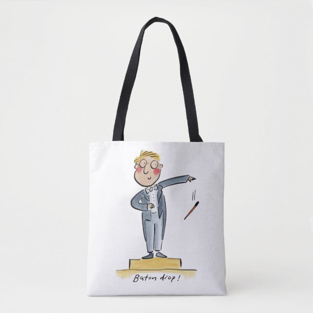 Baton Drop Tote Bag (Front)