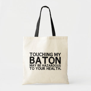 Baton Hazard Tote Bag