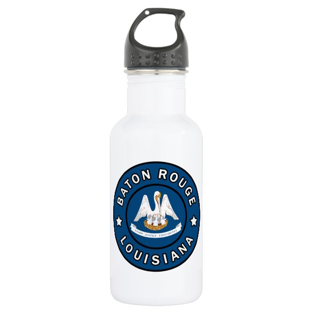 Baton Rouge Louisiana 532 Ml Water Bottle (Front)