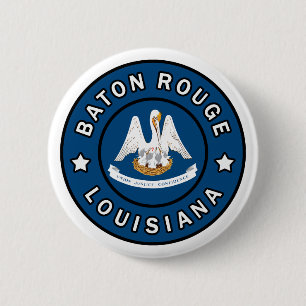 Baton Rouge Louisiana 6 Cm Round Badge