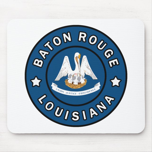 Baton Rouge Louisiana Mouse Pad (Front)