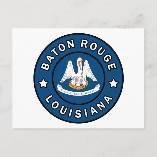Baton Rouge Louisiana Postcard (Front)