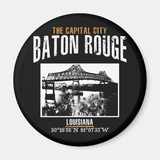 Baton Rouge Magnet (Front)
