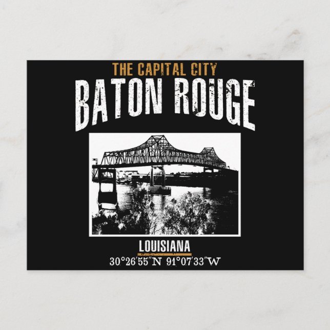 Baton Rouge Postcard (Front)
