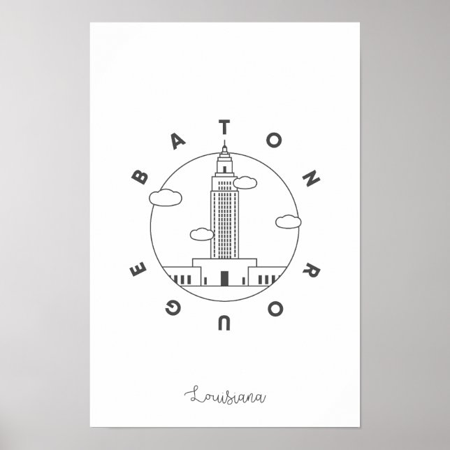 Baton Rouge Poster (Front)