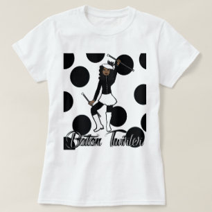 Baton Twirler T-Shirt / Black