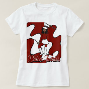 Baton Twirler T-Shirt / Red
