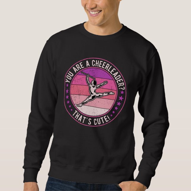 Baton Twirling Majorette  1 Sweatshirt (Front)