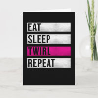 Baton Twirling Spruch Sport Twirl