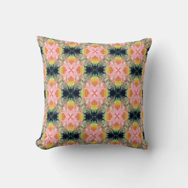 Bats against Living Coral.... Cushion (Front)