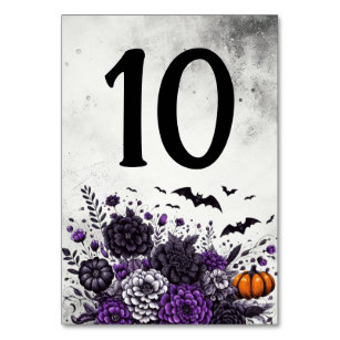 Bats and Flowers Table Number 10