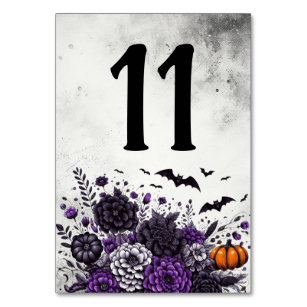 Bats and Flowers Table Number 11