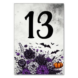 Bats and Flowers Table Number 13