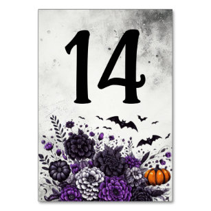Bats and Flowers Table Number 14