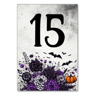 Bats and Flowers Table Number 15
