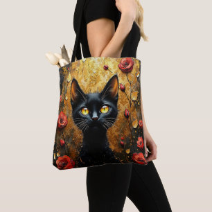 Bats and Swirls Tote Bag