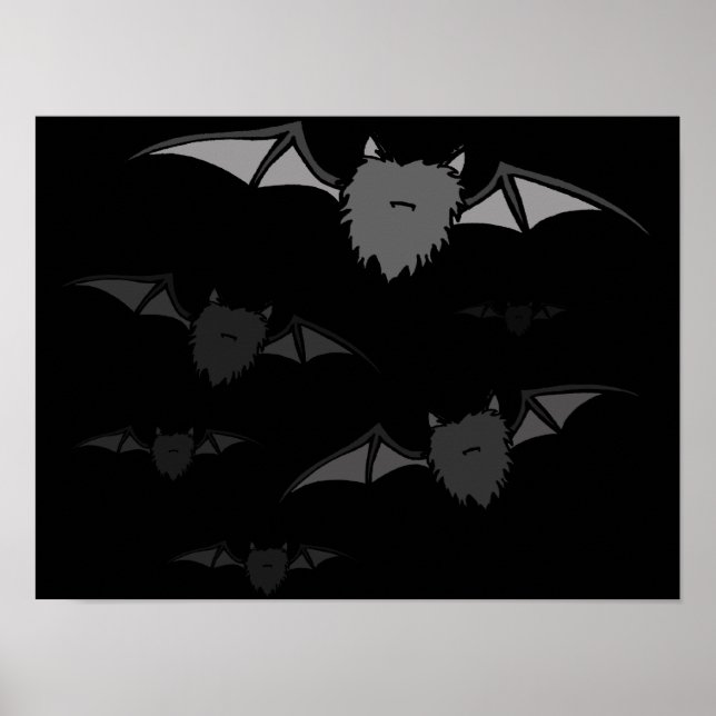 Bats are Coming poster (Front)