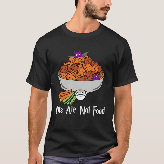 Bats Are Not Food Kids Halloween Pandemic Awarenes T-Shirt (Front)