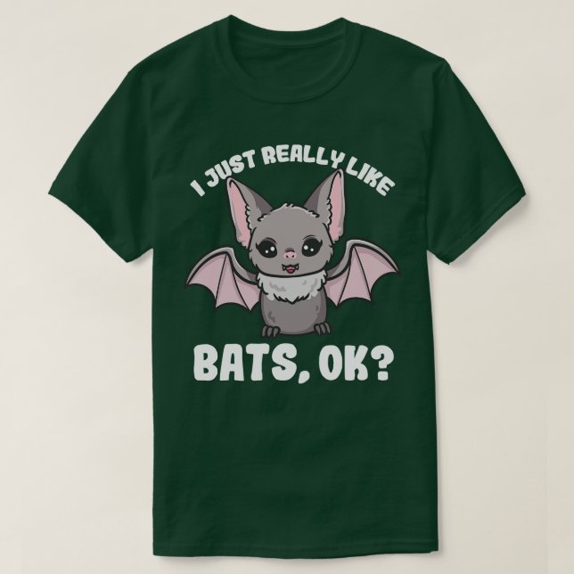 Bats Bat Lover 4 T-Shirt (Design Front)