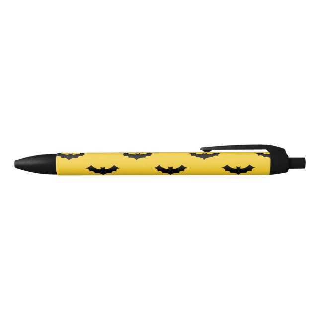 Bats Black Ink Pen (Top)